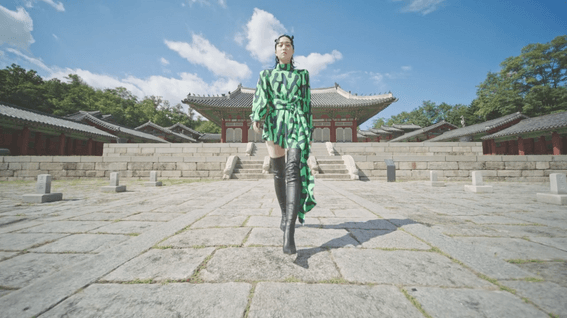 드롭샷매치 포트폴리오 - 비건타이거 서울패션위크 런웨이 필름