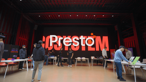 드롭샷매치 포트폴리오 - 행사 | Monad × Presto – Meet the Ecosystem