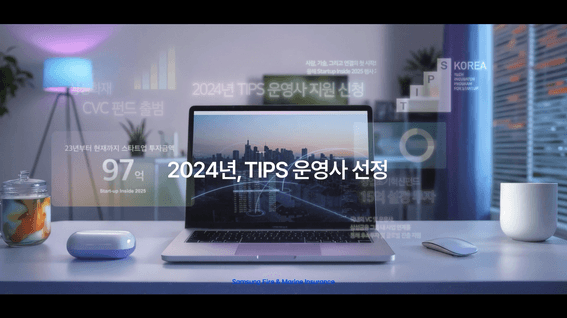 드롭샷매치 포트폴리오 - 삼성화재 STARTUP INSIDE 2025 행사 오프닝 영상