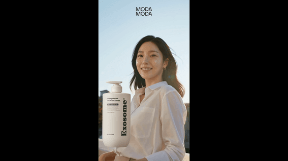 드롭샷매치 포트폴리오 - 모다모다 돌콩 엑소좀 탈모샴푸 AI 광고