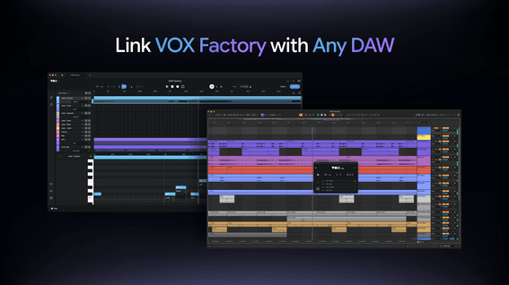드롭샷매치 포트폴리오 - VOX Factory 온라인 보컬 신디사이저 홍보영상