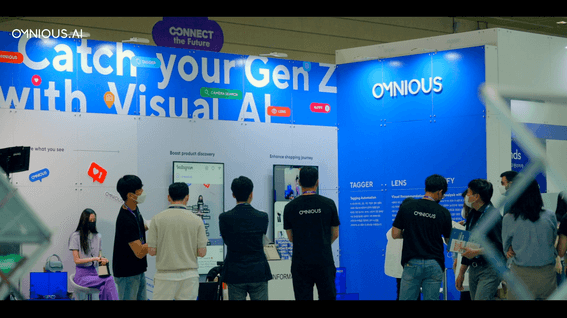 드롭샷매치 포트폴리오 - OMNIOUS Retail Tech Show 스케